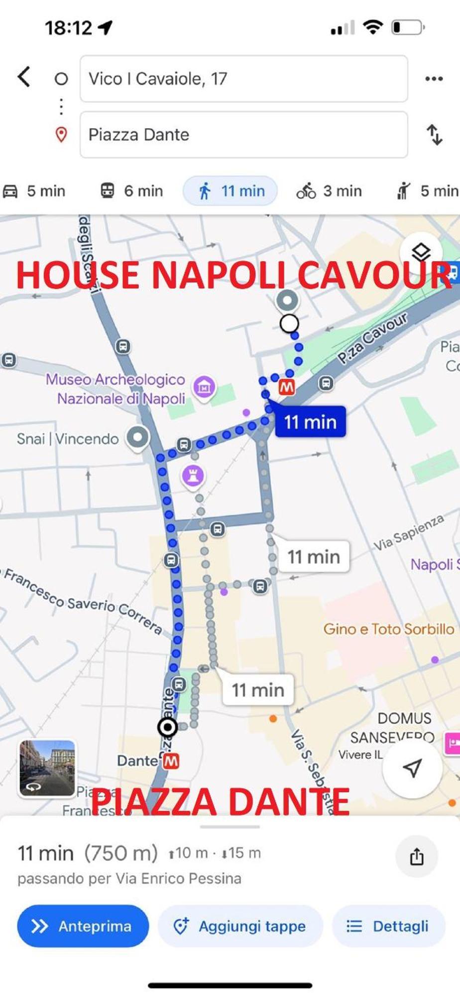 B&B Cavour Museum House Neapel Exterior foto